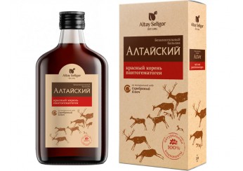 Красный корень и пантогематоген бальзам Алтайский / Алтай Селигор