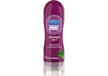 Дюрекс Плэй Мэсседж гель-смазка 2в1 / Durex Play Massage 2in1