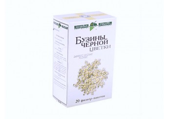Бузины чёрной цветки