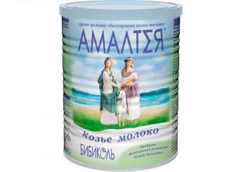 фото упаковки амалтея бибиколь козье молоко смесь банка 400 г (смесь)