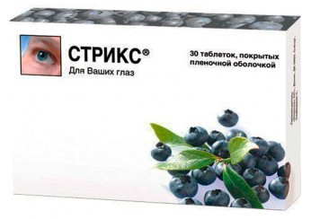 фото упаковки стрикс таблетки 30 штук (покрытые оболочкой)