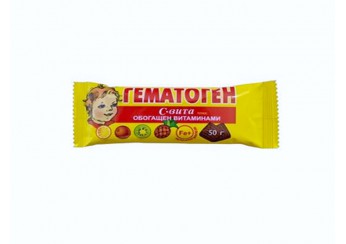 фото упаковки гематоген с пастилки жеват.