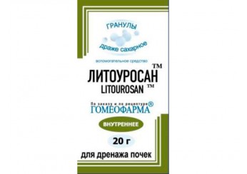 фото упаковки литоуросан гранулы 20 г (гомеопатические)