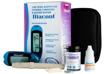 фото упаковки глюкометр диаконт мини / diacont mini ~