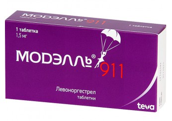 фото упаковки модэлль 911 таблетки 1,5 мг