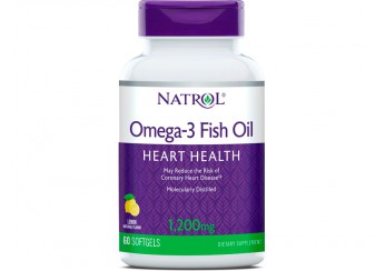 Омега 3 Натрол / Natrol капсулы 60 штук