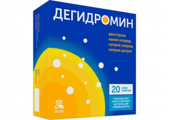 Дегидромин порошок 20 саше по 9.45 г (для приготовления раствора внутрь)