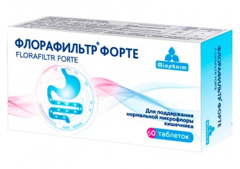 фото упаковки флорафильтр форте таблетки 60 штук