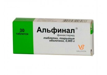фото упаковки альфинал таблетки 5 мг 30 штук (покрытые оболочкой)