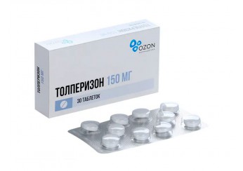 Толперизон таблетки 150 мг 30 штук (покрытые оболочкой)